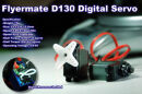 Flyermate D130M Metall-Digital-Servo (Titanium)